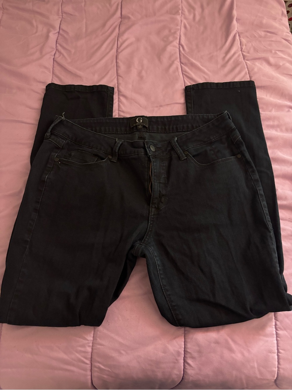 G by Giuliana Black Skinny Jeans